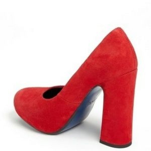 Latitude Femme Suede Platform Italian 🇮🇹 Pumps